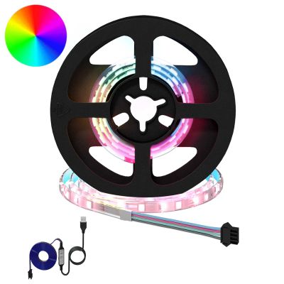 vidaXL LED pás 2 pcs Čierna a priehľadná 350 mm Meď a plast