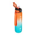 Tritanová fľaša na pitie NILS Camp NCD68 1000 ml oranžovo-modrá