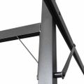 vidaXL Pergola so zaťahovacou strechou antracitová 295x292x230 cm